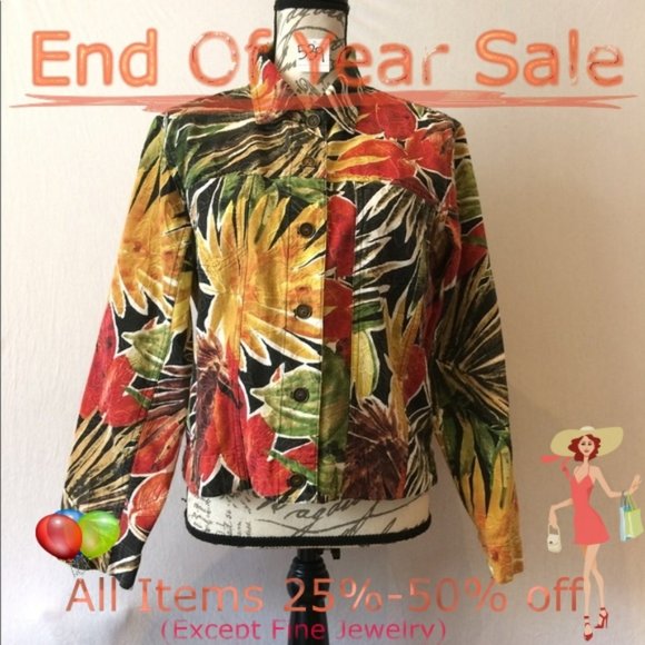 Chico's Jackets & Blazers - Chico’s Floral Blazer
